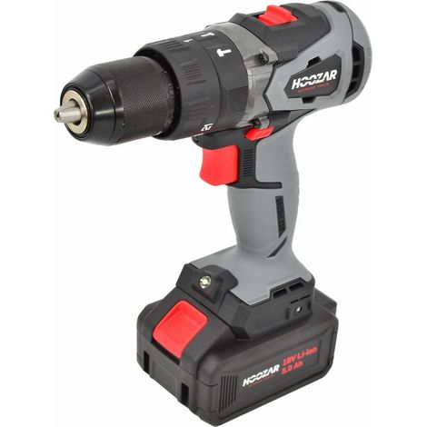 Trapano avvitatore hoozar 18 volt coppia 80 Nm