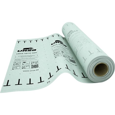 Ursa Dampfbremse SECO SDV PLUS 20 x 1,5 m = 30 m² grün Dampfsperre