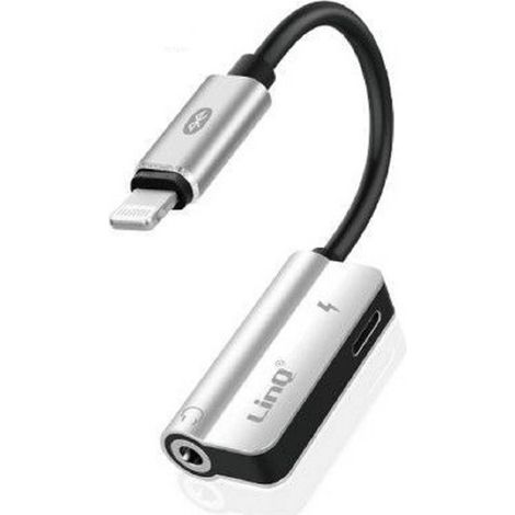 Trade Shop - Adattatore 2in1 Da 8 Pin A Lightning + Jack 3,5mm Audio Bluetooth Ricarica Av9044 - (1/2)