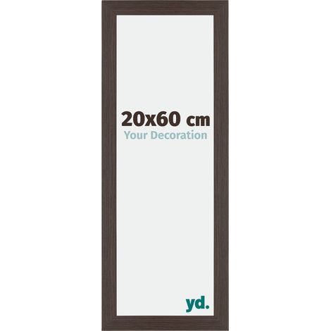 yd. - Cadre photo 20x60 - Chene Fonce - MDF - Mura