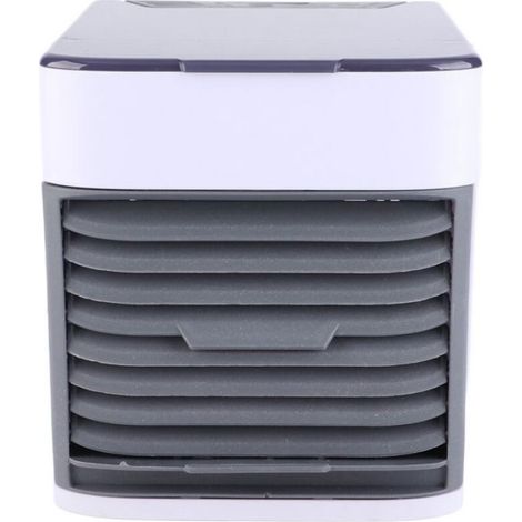 Ventilateur Climatiseur - Mini USB Humidificateur Purificateur Air - Pour Voiture Bureau Maison - 12 W ABS - 832 g (1/4)