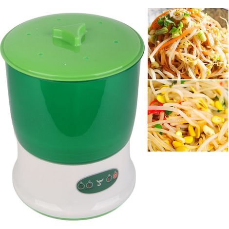 Máquina de germinación de gran capacidad Apta para uso alimentario Alta seguridad Sistema de pulverización de 360° Kit de cultivo de 220 V (1/5)