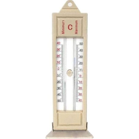 Garten-Gewächshaus-Thermometer, Outdoor-Pflanzung, Max. Min., digitales Thermometer für Pflanzen, Arbeitsbedarf, Innen- und Außenbereich, Gartenarbeit (1/4)