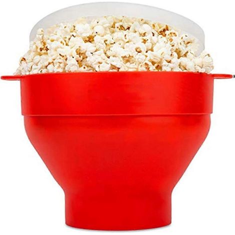 Zusammenfaltbare Silikon-Mikrowellen-Popcornschüssel (wie abgebildet) (1/5)