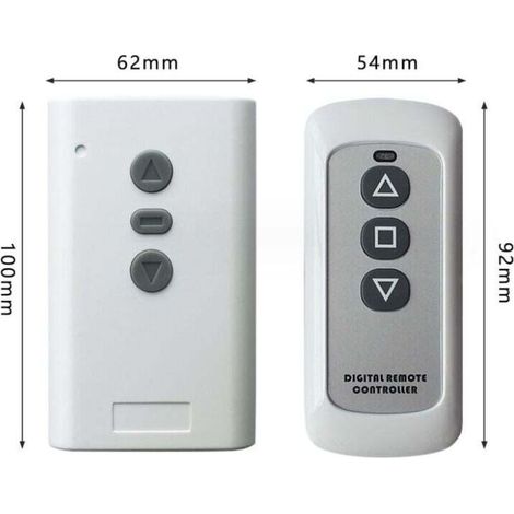 Commutateur de télécommande sans fil 433MHz, 220V projecteur universel rideau télécommande sans fil commutateur élévateur marque Contrôleur de tissu d'écran électrique (1/4)