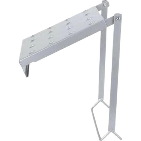 Panneau d'Échelle Plateau Escamotable pour Échelle Attache Extension Stable en Acier Inoxydable pour Tâches en Hauteur Maison Cuisine (1/5)