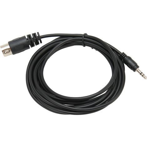 Câble 7 broches DIN mâle vers DC 3,5 mm mâle, remplacement stéréo MIDI DIN 7 broches vers 3,5 mm, câble audio-vidéo, 3 mètres