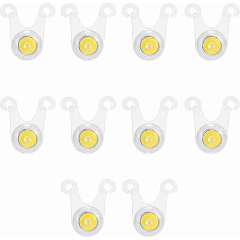 Guirlande lumineuse pour tente, 10 pièces, corde de protection suspendue, lumières d'ambiance pour Camping en plein air, étanche IPX4 (1/5)