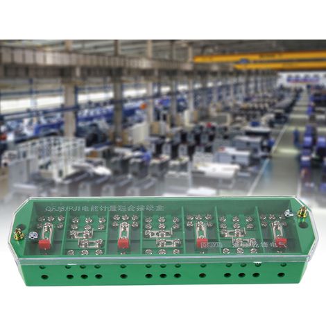 Boîte de jonction électrique pour compteur domestique triphasé à 4 fils QFJ6/PJ1 (1/5)