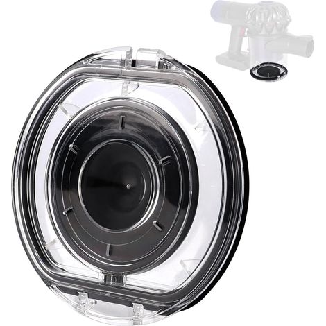 Couvercle de Remplacement pour Réservoir à Poussière Dyson V6 DC58 DC59 DC61 DC62 DC72 DC74 SV03 SV07 SV09 avec Joint Anneau (1/5)