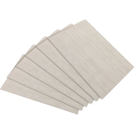 Lot de 6 Sets de table,PVC antidérapant,résistant aux taches,lavable,cuisine intérieur extérieur (1/5)