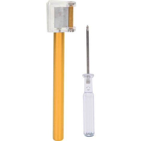 Applicateur rouleau doré pour teinture et huile de bord en cuir, outil multifonction DIY pour maroquinerie artisanale. (1/5)