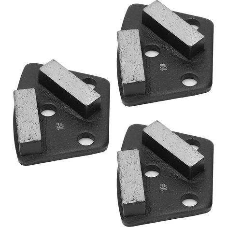 3-teiliges Schleifblock-Diamantmaterial, langer Streifen, Zahnpolierstein für Zement und Beton (1/5)