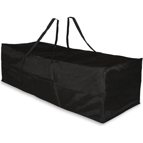 Borsa portaoggetti per cuscini da giardino - 125 x 40 x 50 cm - Per 4-6 cuscini - Tessuto impermeabile