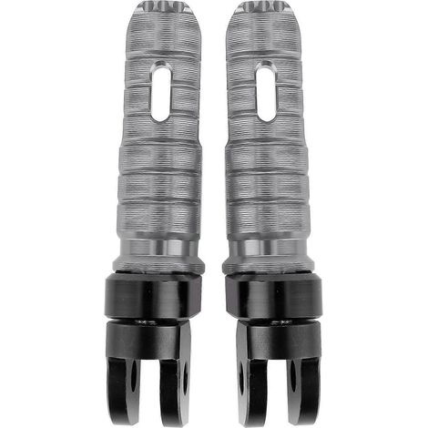 Repose-pieds avant pour moto, gauche/droite, paire, compatibles avec Yamaha MT-03, MT-25, MT-07, MT-09, R3, XJ6, Titan