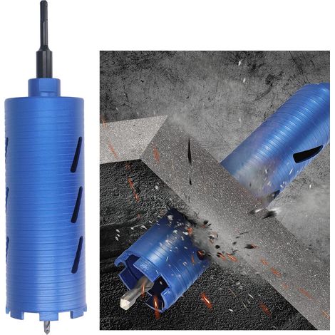 5/8-11 4-Zoll-Diamantbohrer mit Bohrschablone für Stahlbetonwände (1/5)