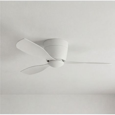 Ventilatore da soffitto LEDS C4 Bora 988mm a 3 pale con piccola luce LED bianca (1/5)