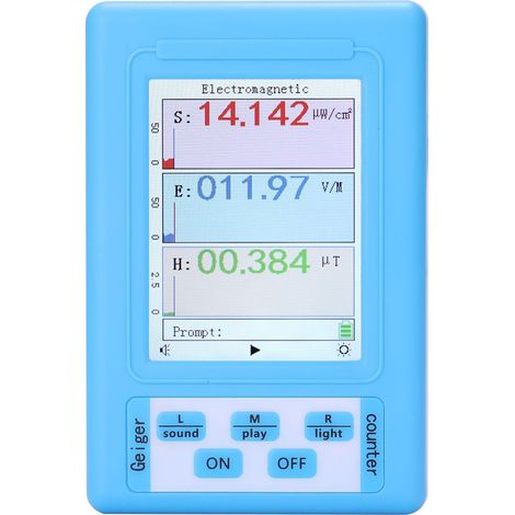 BR-9A Détecteur de rayonnement électromagnétique portable de haute précision, testeur de rayonnement électromagnétique semi-fonctionnel professionnel (1/5)
