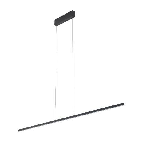 Suspension LED barre noire slim 120 cm Nowodvorski BAR