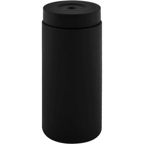 Distributeur de liquide vaisselle en silicone, flacon souple compartimenté pour liquide vaisselle, idéal pour la cuisine et la salle de bain (noir). (1/5)
