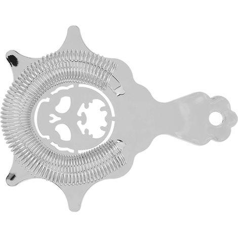Passoire à cocktail en inox amovible, filtre à bar professionnel pour barman et mixologue, argenté, accessoire de mixologie pratique (1/5)