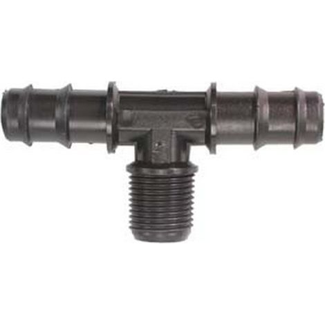 20PZ RACCORDO PORTAGOMMA "TI" FILETTATO MASCHIO - ø mm.20x20xM 1/2"