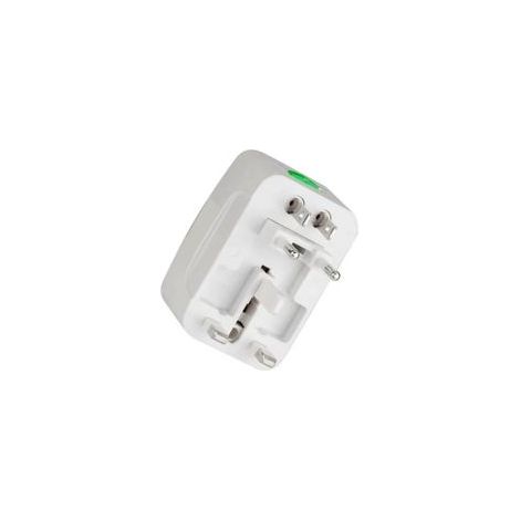 Adaptateur secteur universel portable et multifonctionnel pour téléphone et appareil photo. Convertisseur de prise de voyage pour téléphone et appareil photo. (1/5)