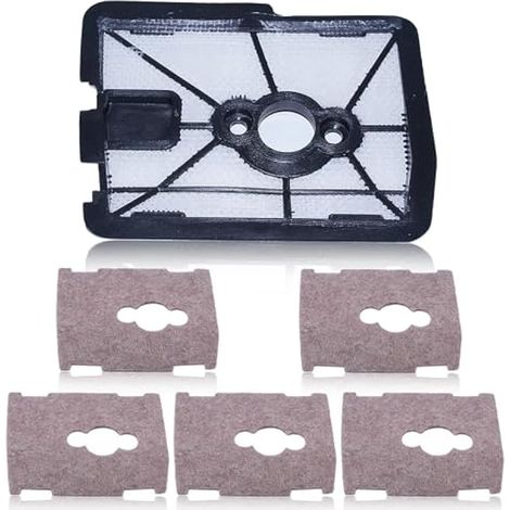 4116 120 1602 Ensemble de Nettoyeur de Couvercle de Base de Filtre à air pour Stihl FS500 FS550 FS550L FS360 FS420 FS420L Partie de Coupe-Bordures (1/5)
