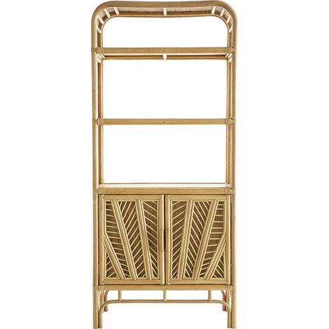 Bücherregal aus Rattan H180 cm GALON