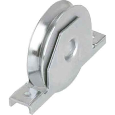 RUOTA CON SUPPORTO INTERNO PER CANCELLI GOLA Y 140 mm