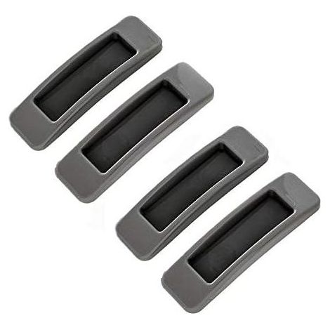 Instant Sticker Drawer Handle Auxiliary Helper Kitchen Cabinet Door Window Handle Sticker Practical Opening Self-Adhesive Handles, 4 Pieces (Gray) DKSFJKL (1/5)