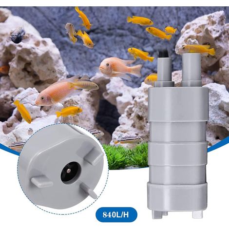 12V pompe à eau submersible, 840L / H pompes à haut débit Micro moteur pompe à eau pour camping-car, étang, aquarium, fontaine d'aquarium MNS (1/4)