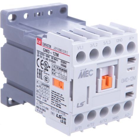 Contactor miniatura 12A 3P 1z 24V CC GMD-12M 24V CC