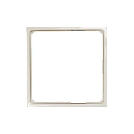 Berker bague intermédiaire 50 x 50 mm S.1  blanc polaire brillant