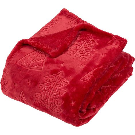 ABETO ROJO EMB PLAID 130X180 - Atmosphera créateur d'intérieur (1/2)