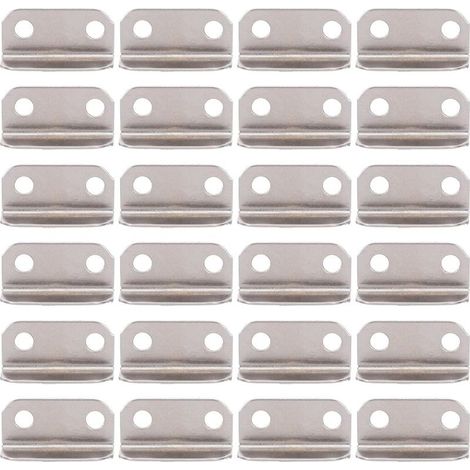 Mikikit Lot de 100 équerres verrouillage en L pour tiroirs et (1/5)