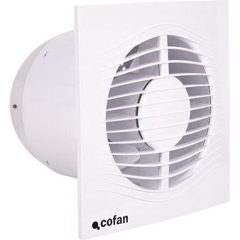Extractor de aire axial silencioso 10 W 170 x 151 mm Ø125 mm (1/5)