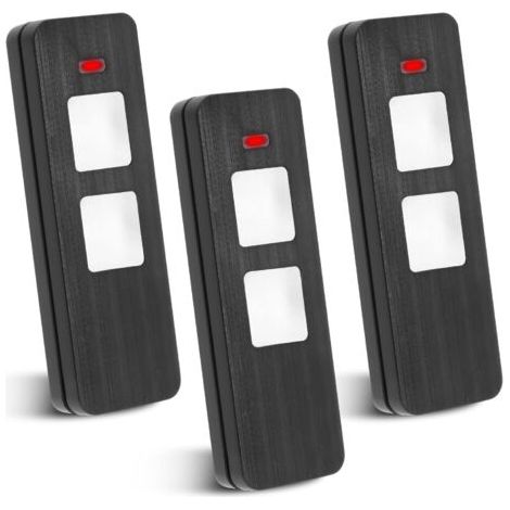 Télécommande 868MHz pour Porte de Garage, Télécommande à 2 Canaux Compatible avec SOMloq2, pour 4018V000 4/4015862001900/S10019-00001 (3pcs) (1/5)