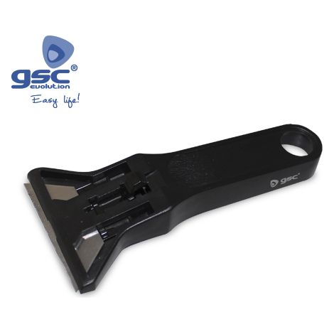 Grattoir en plastique avec lame en acier + 2 pièces de rechange GSC 002101442