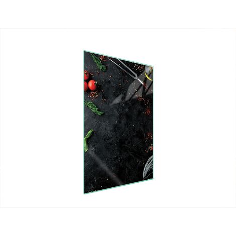 TAGLIERE IN VETRO 35x52 ARDESIA (1/5)