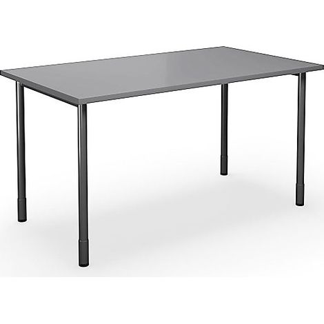 FRANKEL kaiserkraft, Table polyvalente DUO-C, à plateau droit,
