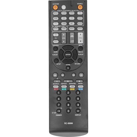 RC898M Ersatzfernbedienung kompatibel mit Onkyo Modellen TXNR5008, TXNR709, TXNR646, TXNR747, TXNR545 und B85B. (1/5)