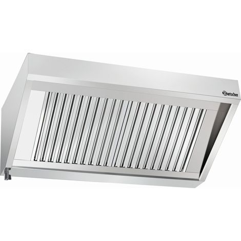 Hotte murale avec moteur 700 - largeur 1300 mm Bartscher (1/2)