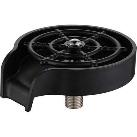 Robinet automatique rapide haute pression verre 304 rinceur évier de cuisine lave-tasses à café buse haute pression à cinq trous nettoyage multi-angles tout autour (1/5)