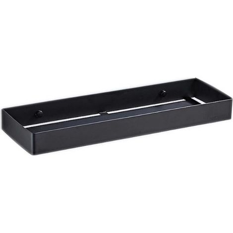 Étagère de salle de bain en acier inoxydable étagère de rangement pour serviettes (1/4)