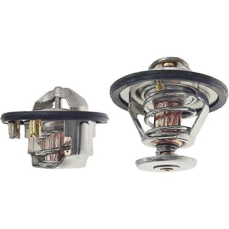 Thermostat adaptateur compatible avec les moteurs 6,6 L, paquet de 2 (97241129, 97241130), pièces métalliques de rechange. (1/5)