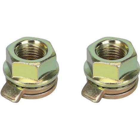 Lot de 2 vis de fixation pour moteurs de trottinettes électriques Kukirin G2 Max/Master/G3 Pro/G4 Max, avec rondelles crochet. Accessoires pour trottinettes électriques