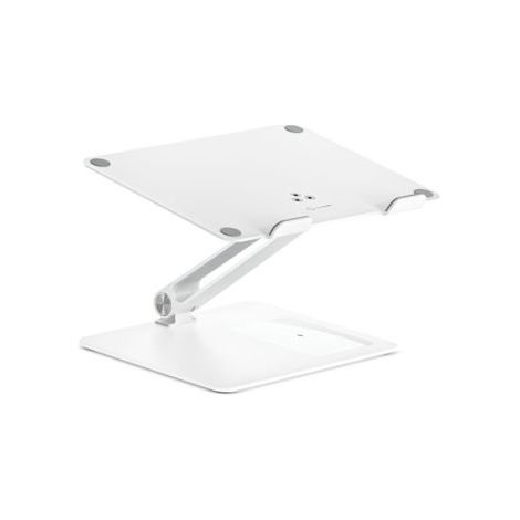 Alogic Elite Aluminum Laptop Stand Wireless Charger White (1/5)