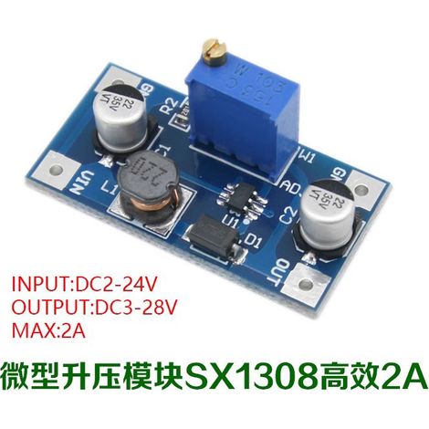 XH-M415 Miniature Boost Module SX1308 Boost Board DC-DC Input 2-24A Output 3-28A Peak 2A (1/4)