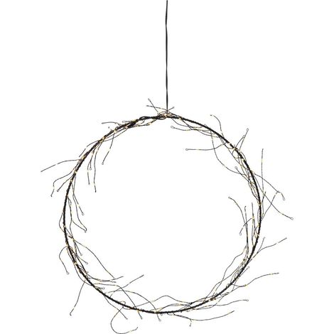 LED-Kranz "Star Nike" ,beleuchtet, ca35cm Ø, 200w/w LED (1/4)